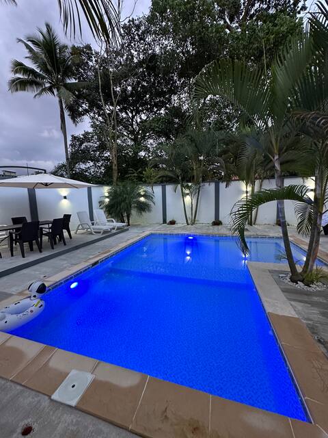 Casa las palmas private pool 8 min chocomil