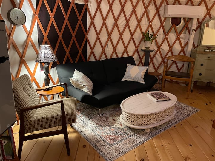 Spruce Lake Yurt - Adirondack Mountains