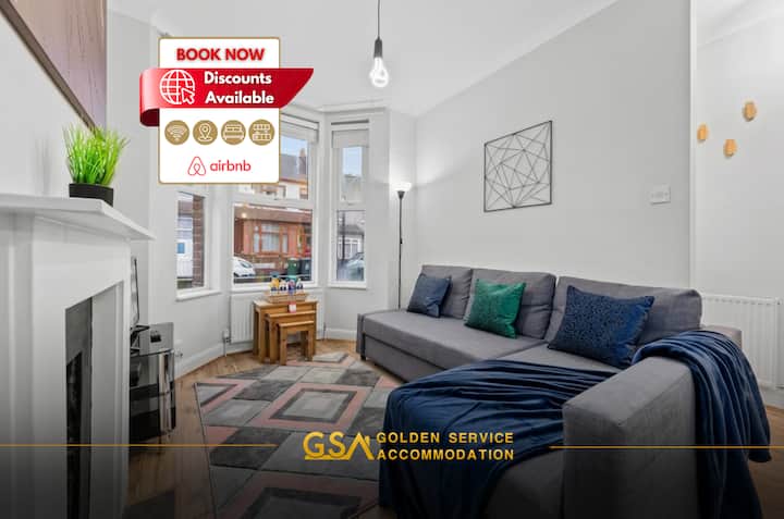 Save 10% Longstay|contractors|parking|sleeps6|wifi - Ilford