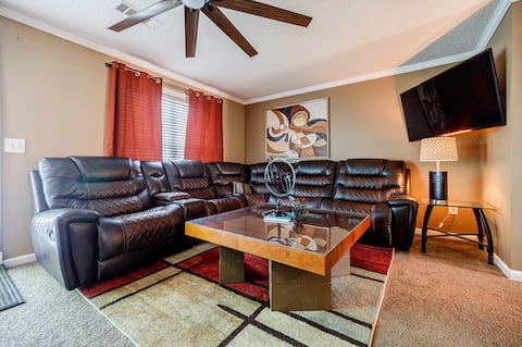Top performing Airbnb: Game Room with patio smoking area and beach theme in Riverdale