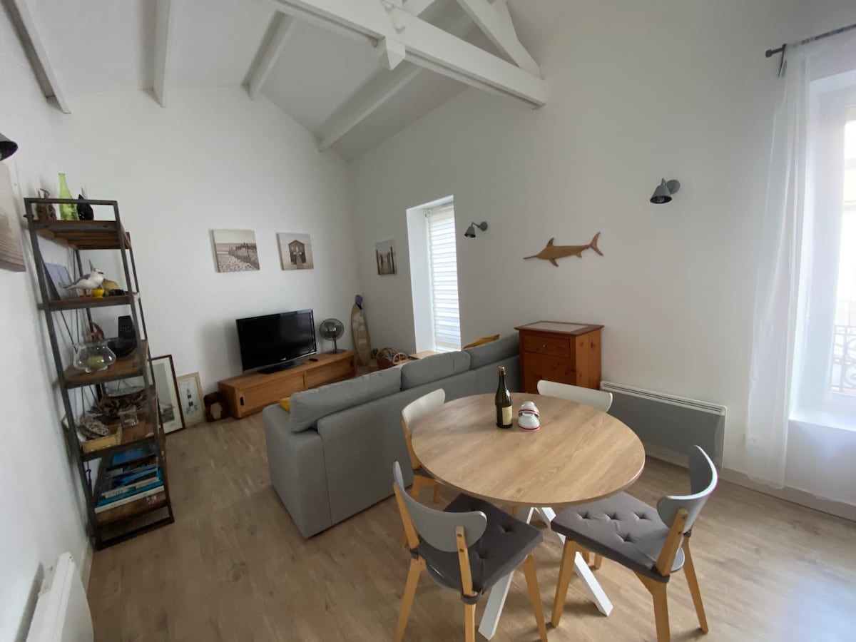 Top Airbnb: Everything within walking distance, ideal for family with 2 children or a couple à Pornic