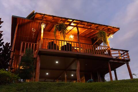 Cabana Rústica Hawaii