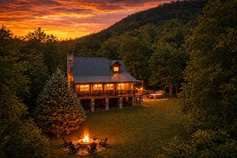 25% Off Hot Tub-FirePit - WCU 3 mi -Hammock-Swings