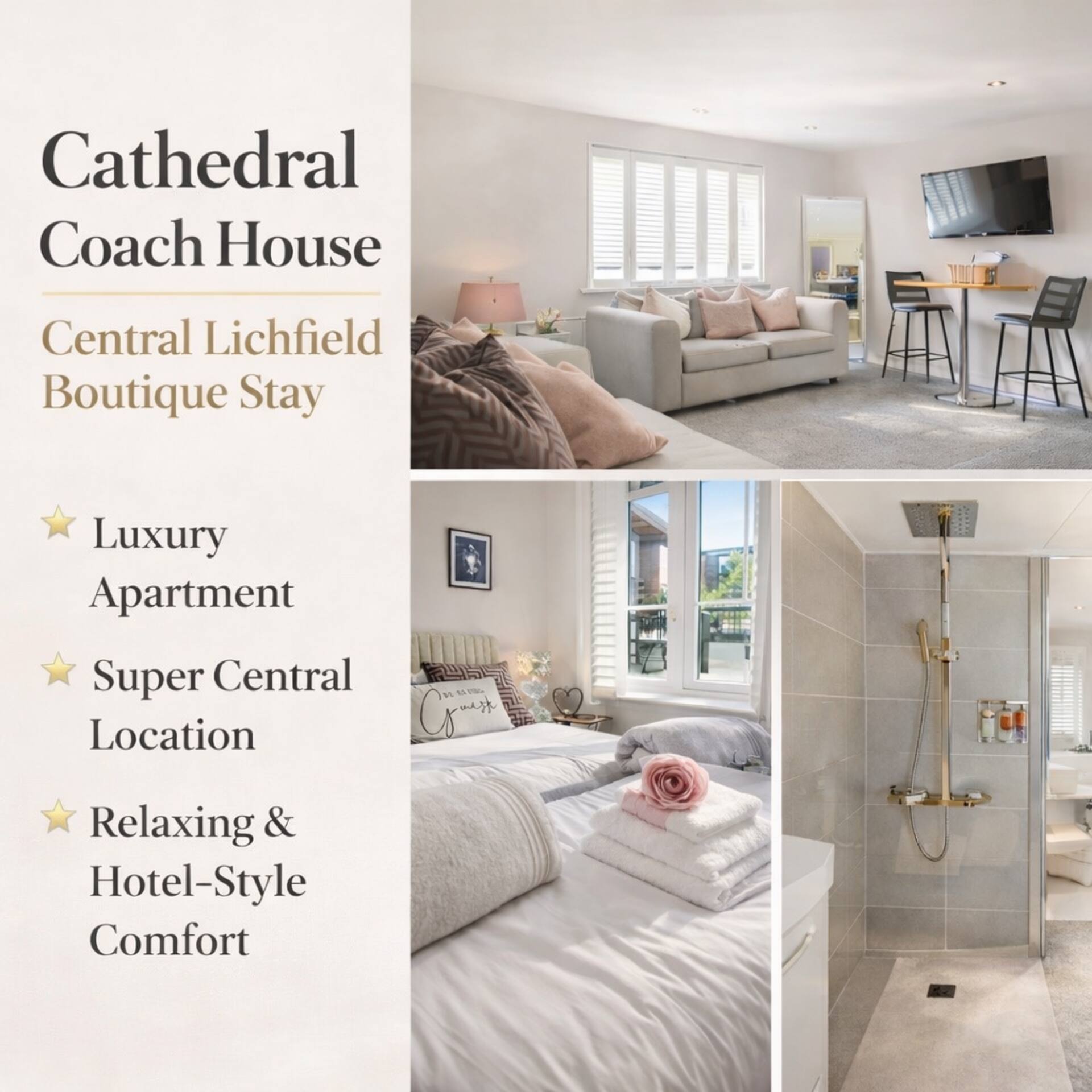 Cathedral Coach House - Lichfield