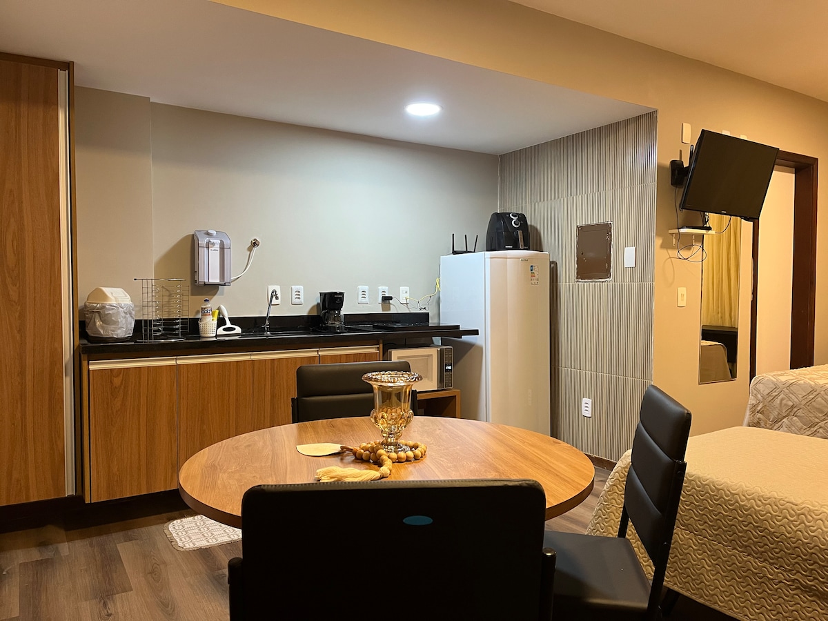 Top Airbnb: 1 - Flat near Salvador Shopping with garage em Bahia