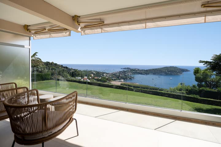 Appartement éLégant Avec Vue Imprenable Sur La Mer - Villefranche-sur-Mer
