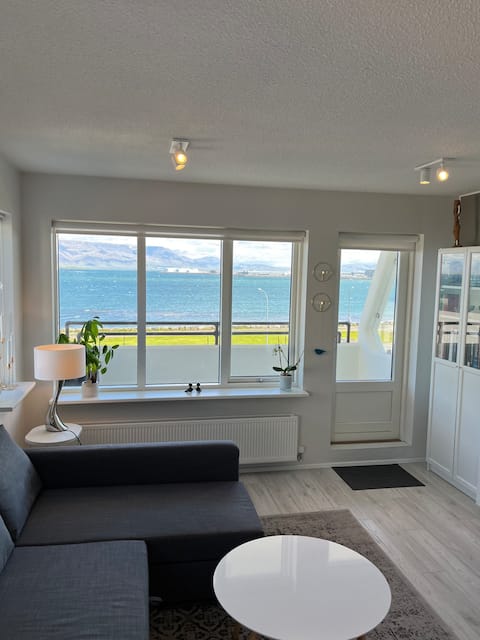 Free parking and ocean view