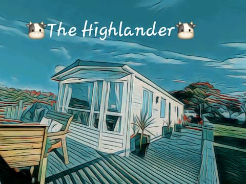 The Highlander @ Three Lochs with luxury hot tub