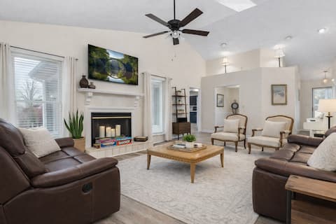 Top Airbnb: Near Fort Bragg | Stylish 3BR Retreat-Quiet Stay in Fayetteville