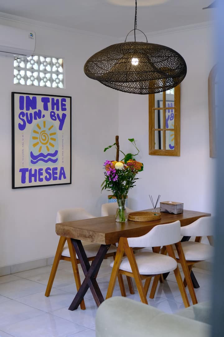 Best Deal Monthly Rate! Tropical House In Canggu - Canggu
