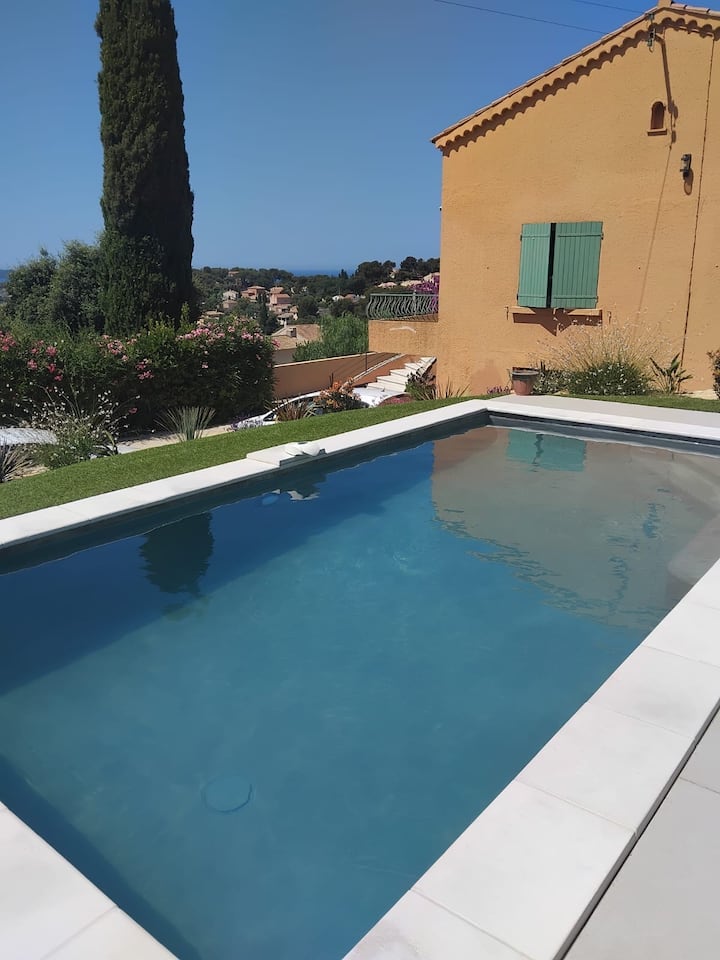 Villa Aizan 200m2 Piscine  Vue Mer Sanary & Bandol - Sanary-sur-Mer