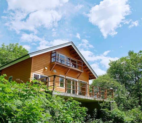 Quiet Forest Cabin | Private Log House in Tokachi