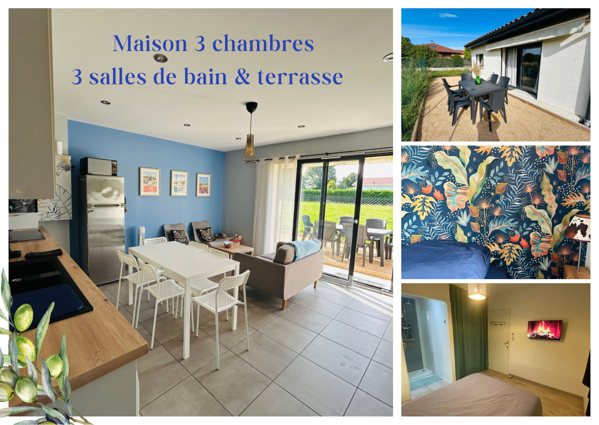 Chez M&S - 3 Bedroom 3 Bathroom House