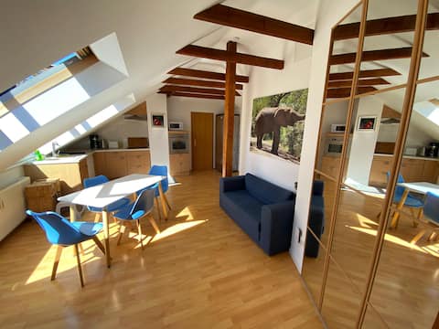 Popular Airbnb listing: New 3,5 Room Apartment, 3 stops Messe Fair in Bemerode