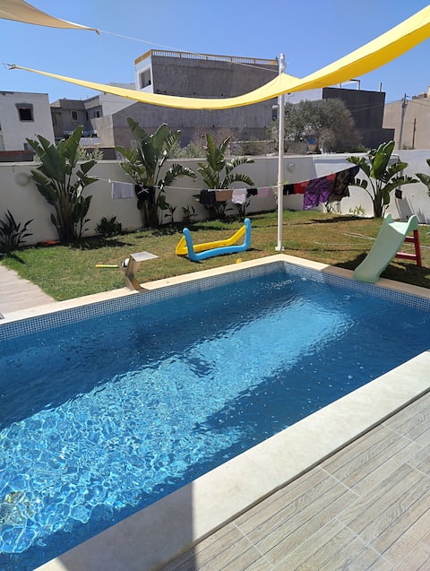 cozy villa maamoura in a quiet area
