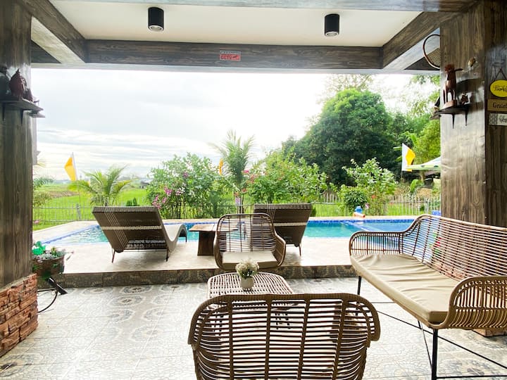 Casa Manangan: 3br Farm Resort W Pool & Pickleball - Mangatarem