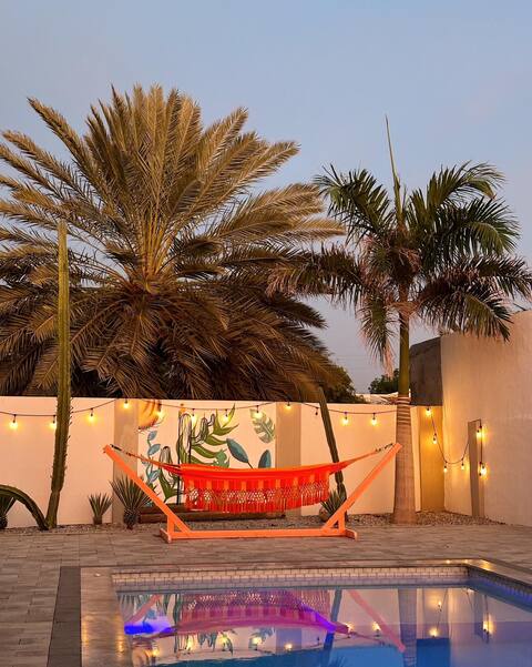 Escobar Private Villa a Cozy Tropical Atmosphere.