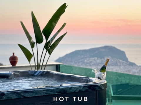 Luxury villa with roof terrace