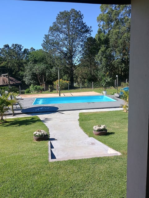 Farm 15 minutes from Brotas (Beach, Tennis, Wi-Fi)