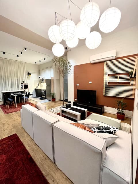 Open, stylish 3 BDR Apartment in NasrCity