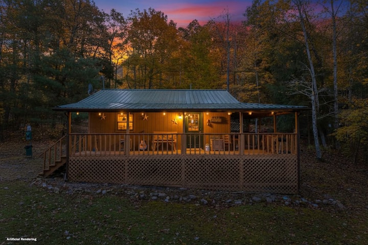 Cozy Boo Bear Luxury Honeymoon Cabin/hot Tub - Douglas Lake, TN