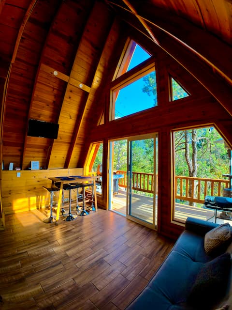 Glamping MORET Comfortable Alpine Cabin M2
