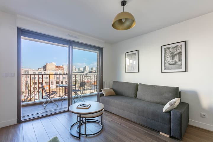 Two Bedroom Flat With Balcony And Garden View - Le Kremlin-Bicêtre