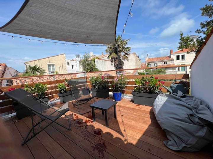 Baleines- Avec Rooftop Et Parking - Saint-Martin-de-Ré