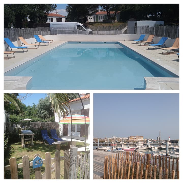 Maison : Jardin, Piscine /Accès Direct à La Plage - Île d'Oléron