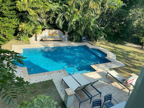 Beach house in paradise