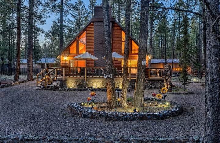 Mid Century Modern Huge Deck Pines 5 Min To Lake - Hawley Lake, McNary