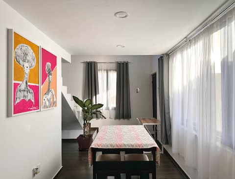 Top performing Airbnb: Loft in Lomas del Tec. Mezzanine in San Luis Potosí