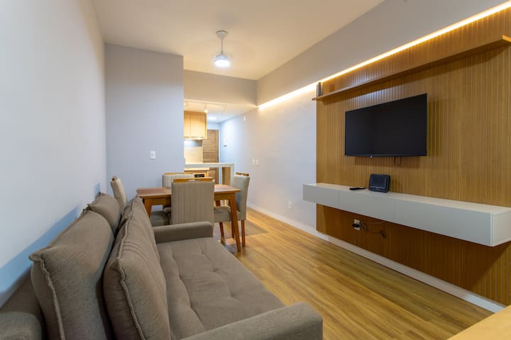 Apartamento Moderno E Prático, Perto Da Praia. - Guarapari