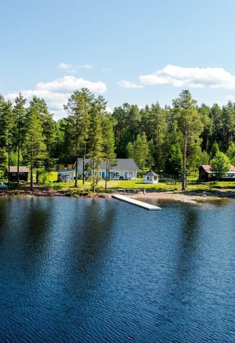 Nice villa with its own beach plot