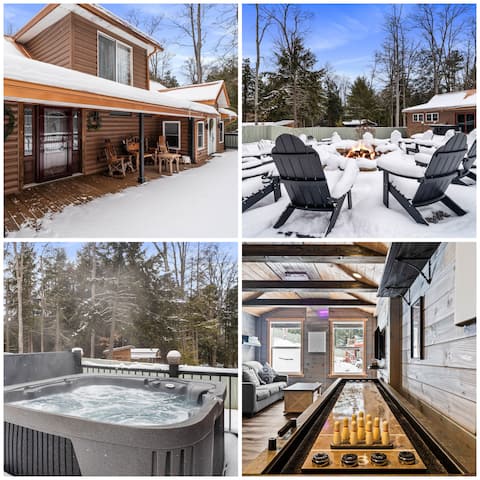 Fireplace*Hottub*Game Room*Sleeps 12