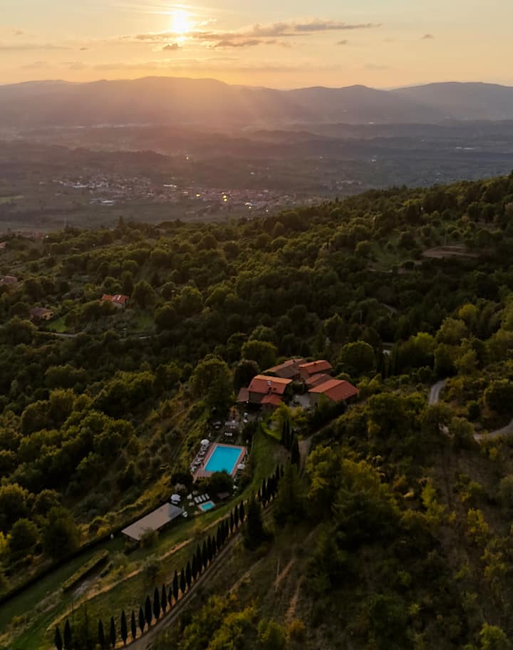 Fuga Di Coppia Toscana Tra Colline E Tramonti - Province d'Arezzo
