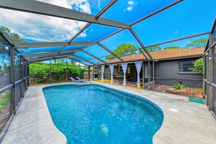 Sunset Villa - Great Home, Pool - Venice Beach, FL