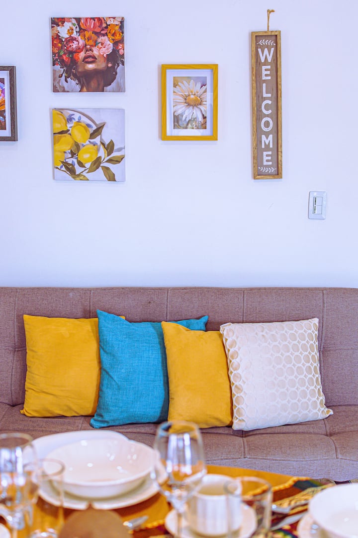 Apto Con Terraza, Aire Acond, Parking, Wifi Rápido - Neiva