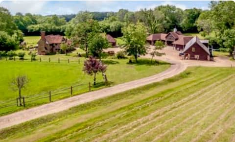 Barn conversion in the Surrey Hills