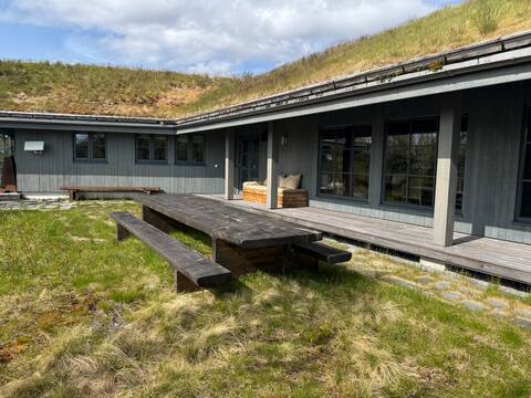 Unique, delicious and sunny cabin, Rauland. 5 bedrooms + sauna