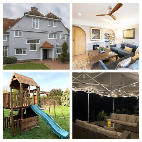 large house close to seafront, families, golf ID82