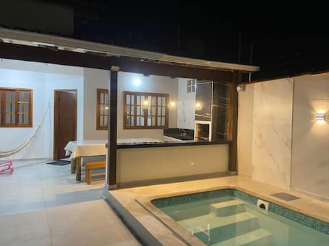 House in Praia Grande, simple and cozy