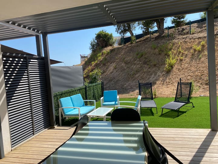Porticcio Beau T3 Plain-pied, Clim-terrasse-jardin - Porticcio