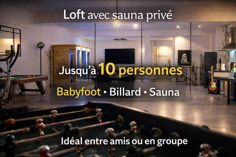 Cozy Loft with Sauna - 200m²