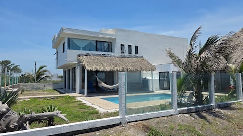 The Beautiful House on the Beach