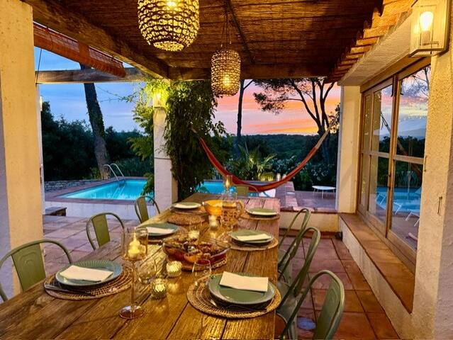 Charming villa Begur 10 people. Pool parking gallery image 2