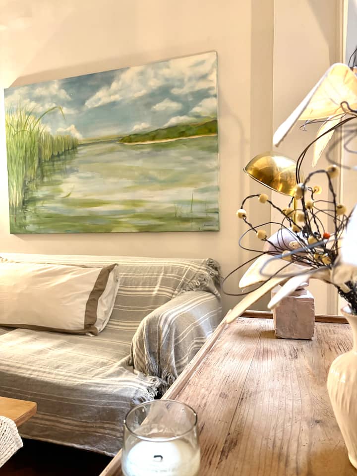 Apartamento em Recoleta com pátio jardim