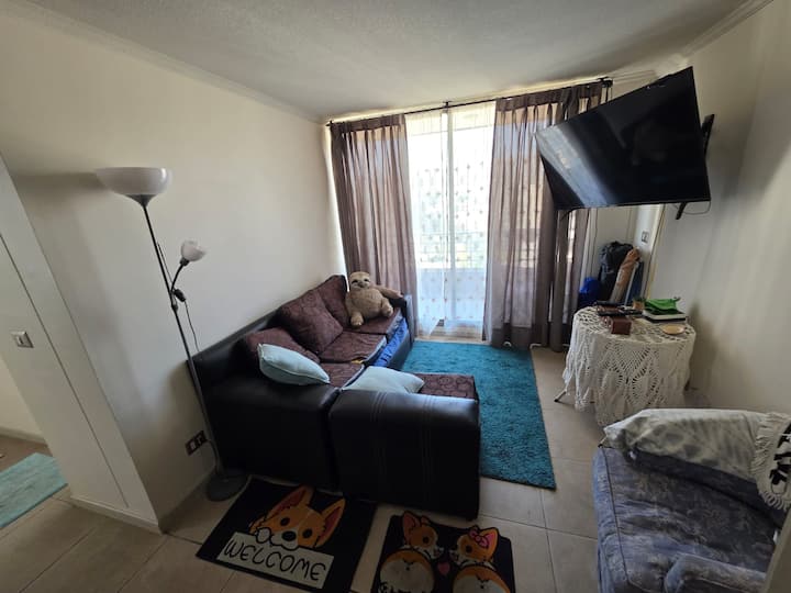 Departamento Full Amoblado En Valparaiso - Placilla