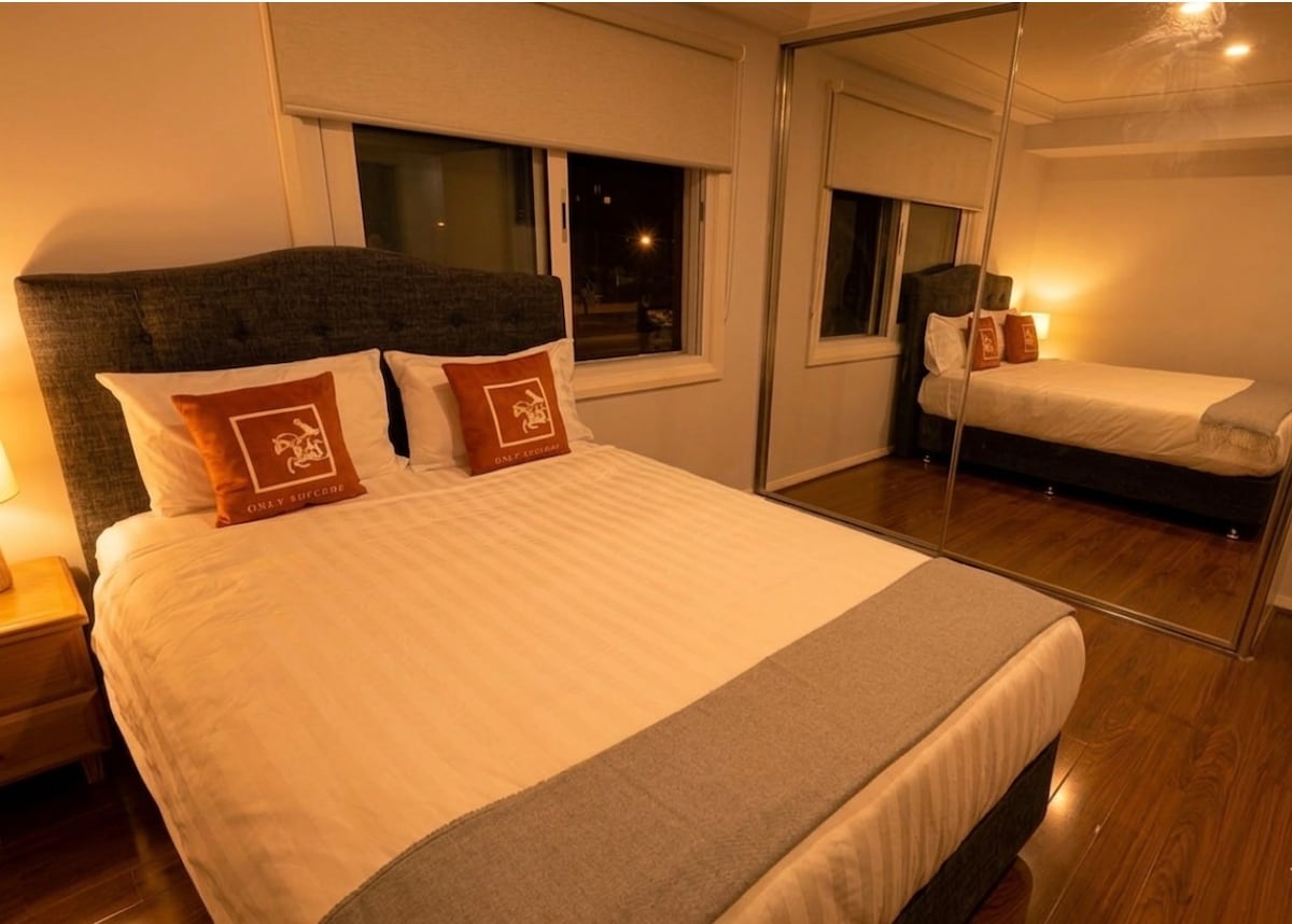 Modern Queen Bed