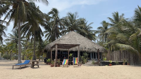 Oceanfront palapa in Tuxpan, Veracruz